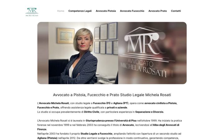 Screenshot von avvocatopistoia.it