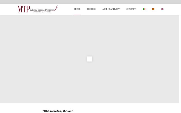 Screenshot of avvocatopugliese.com
