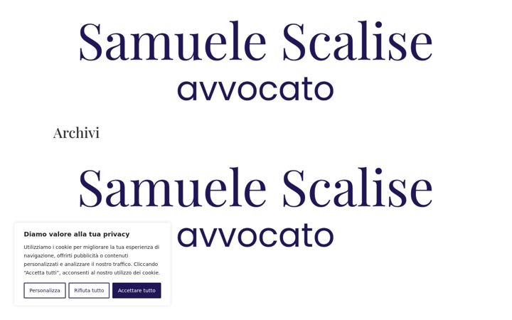 Screenshot of avvocatosamuelescalise.it