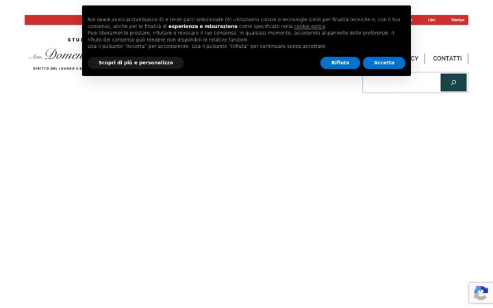 Screenshot of avvocatotambasco.it