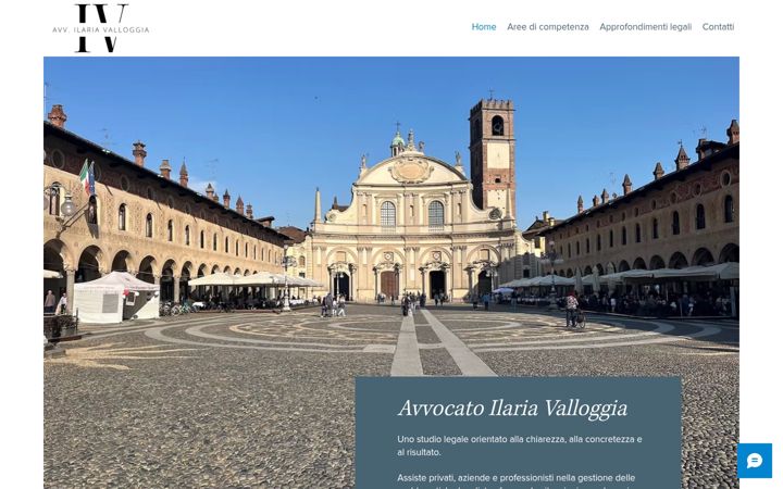 Screenshot of avvocatovalloggia.it