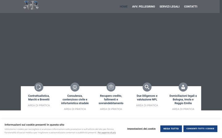 Screenshot of avvocatovincenzopellegrino.it
