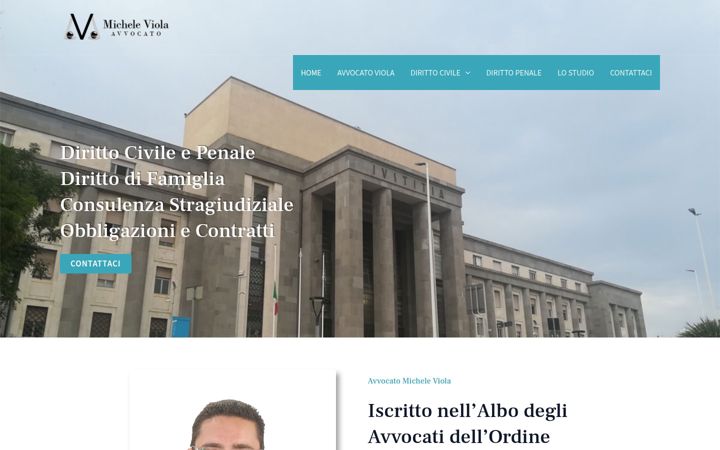 Screenshot of avvocatoviola.it