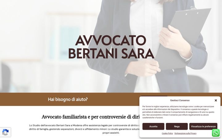 Screenshot of avvsarabertani.com