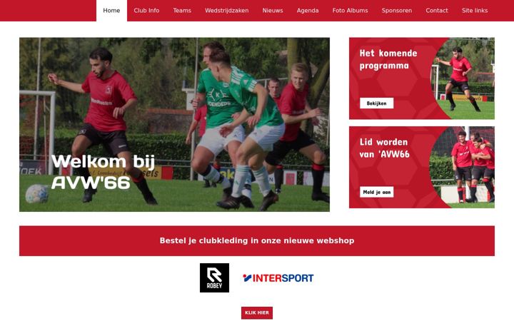 Screenshot of avw66.nl
