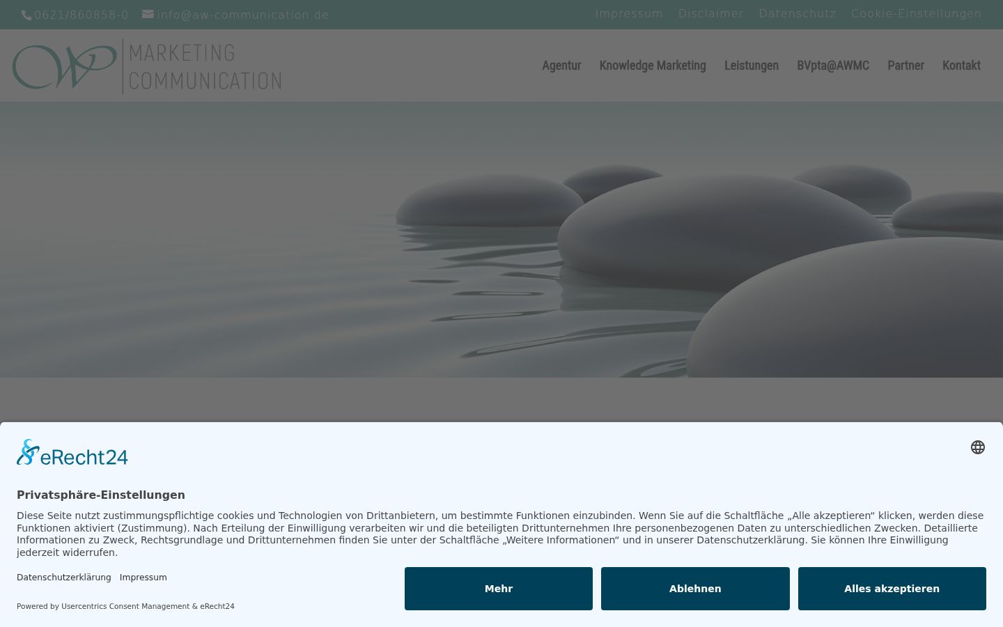 Screenshot tal-banner tal-kunsens muri qabel kwalunkwe interazzjoni