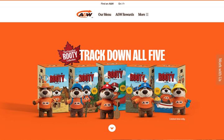 Screenshot of aw.ca