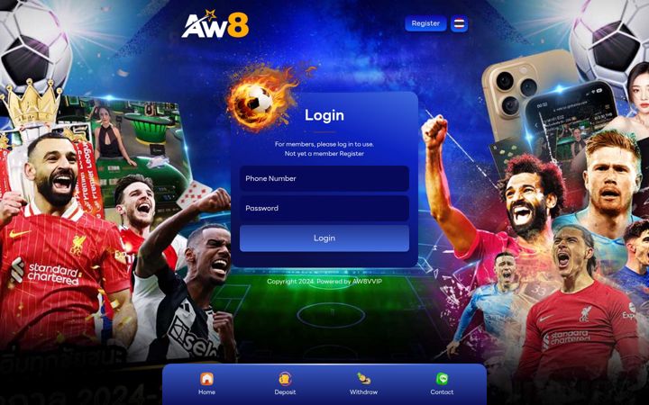 Captură de ecran a aw8vvip.com