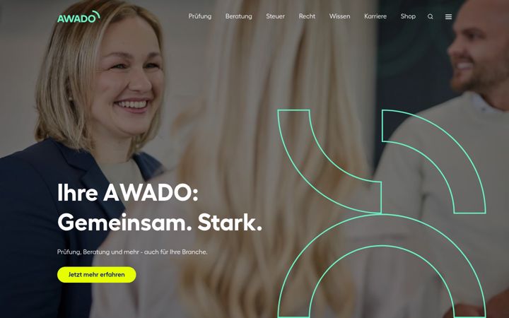 Screenshot of awado.de