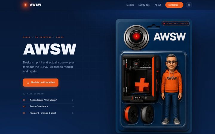 Screenshot of awagener.de