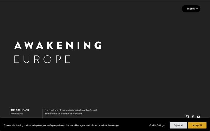Screenshot of awakeningeurope.com