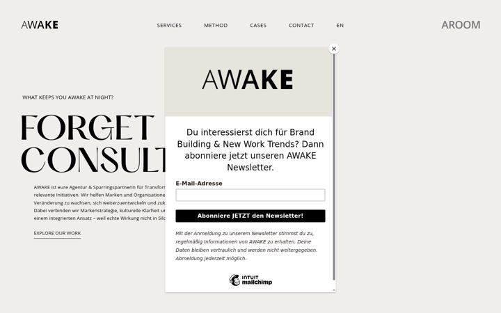 Screenshot of awakeprojects.de