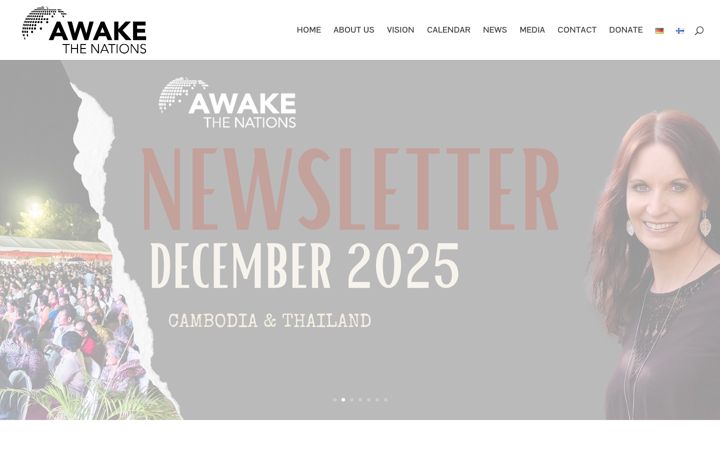 Skjámynd af awakethenations.org