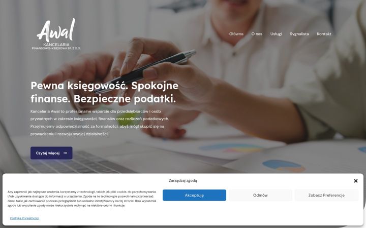 Screenshot of awal.eu