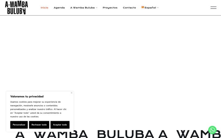 Screenshot of awambabuluba.es