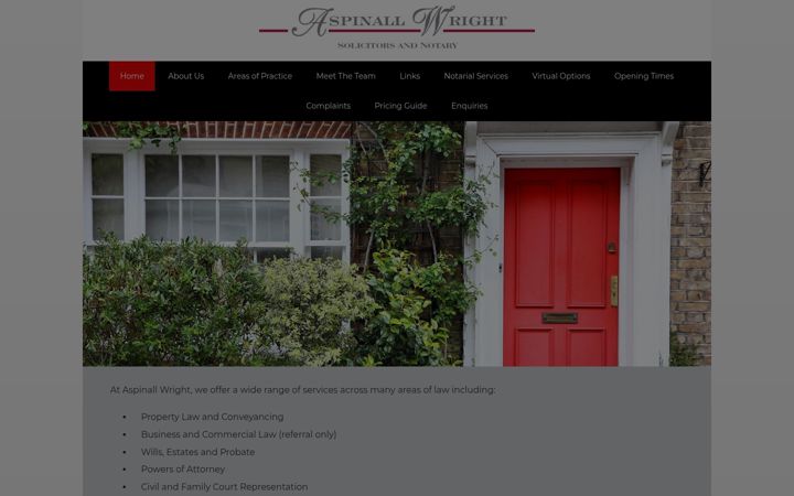 Screenshot of awandco.co.uk