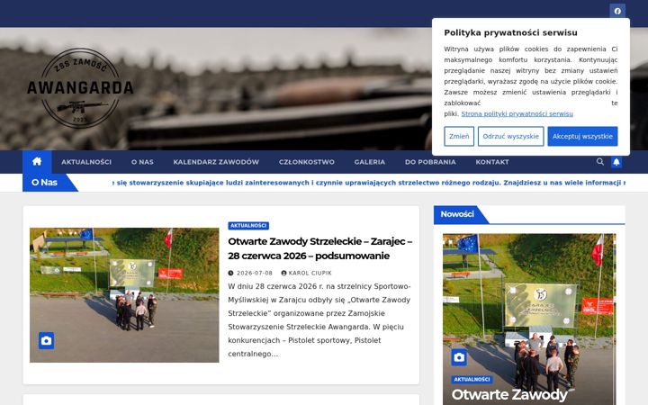 Skjámynd af awangarda.org