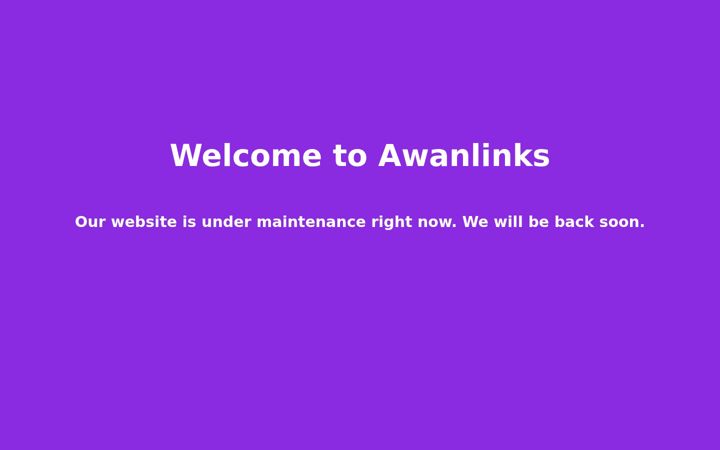 Screenshot of awanlinks.com.pk