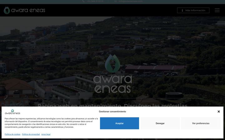 Screenshot of awaraeneas.com