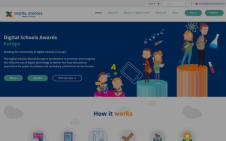 Screenshot of awards4selfie.eu