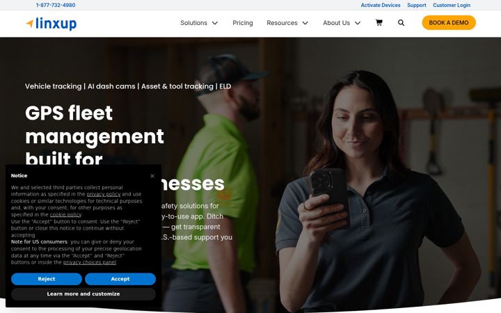 Screenshot of awaregps.com