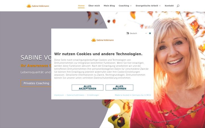 Screenshot of awareness-coaching-expert.de