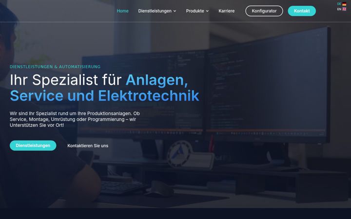 Screenshot of awaronic.com