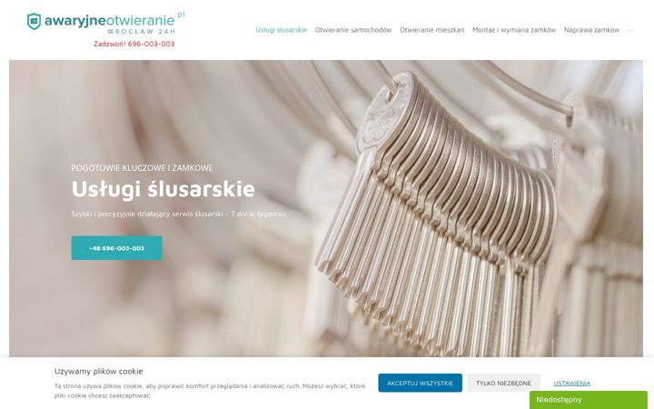 Screenshot of awaryjne-otwieranie-wroclaw-24h.pl