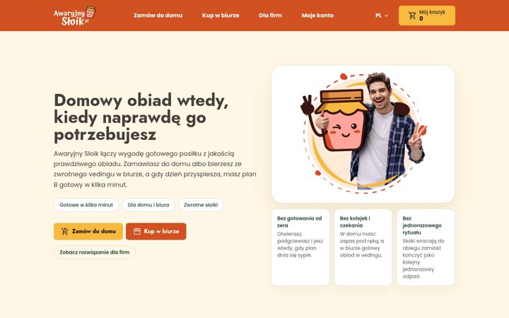 Screenshot of awaryjnysloik.pl