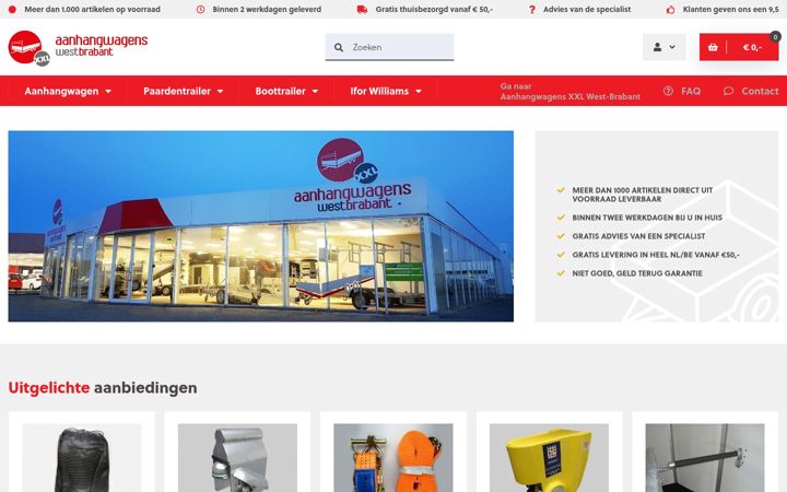 Екранна снимка на awb-onderdelen.nl