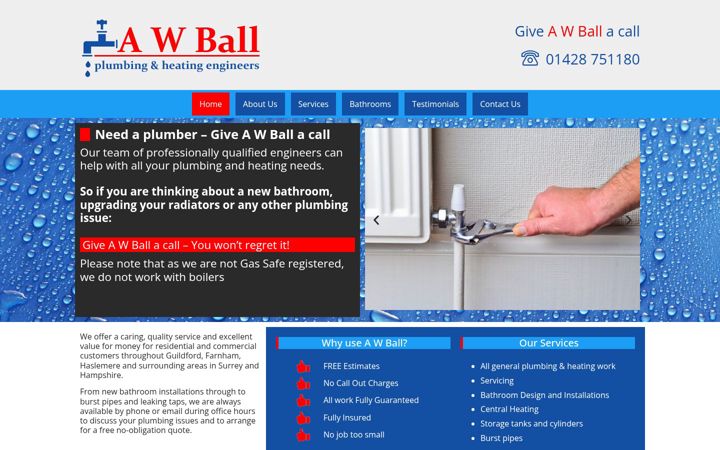 Zrzut ekranu awball.co.uk