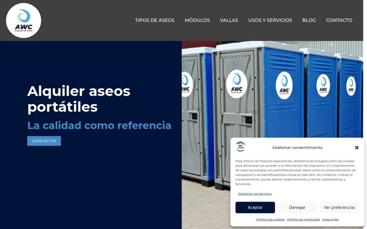 Screenshot of awcaseos.com