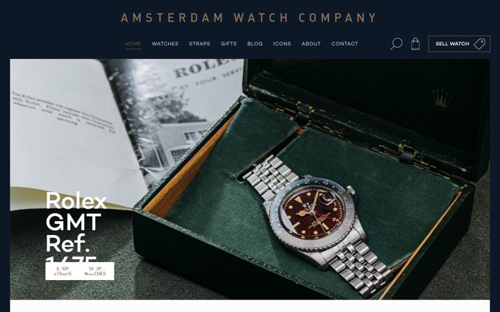 Screenshot of awco.nl