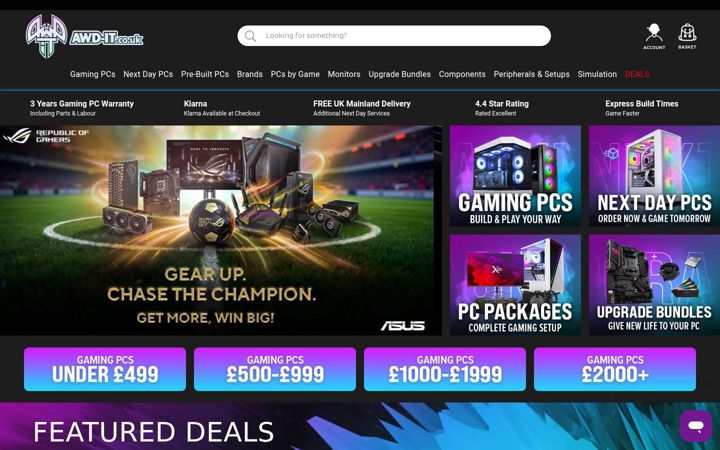 Screenshot of awd-it.co.uk