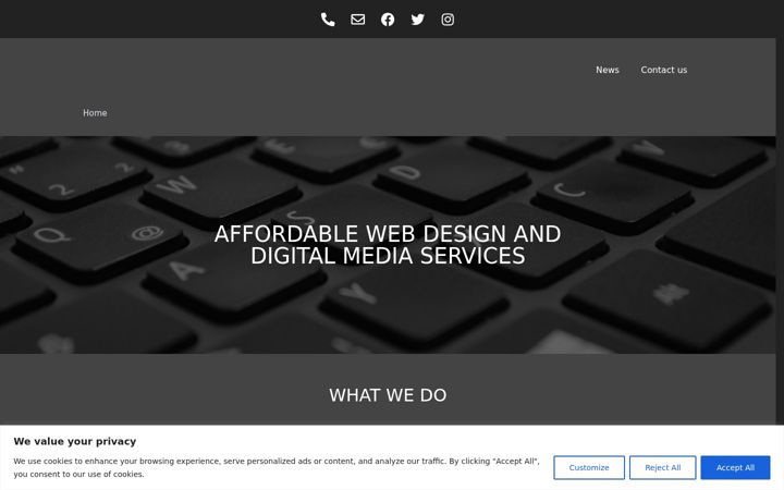Snímek obrazovky awdesign.org.uk