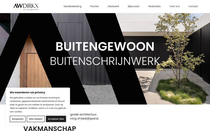 Screenshot of awdirkx.be