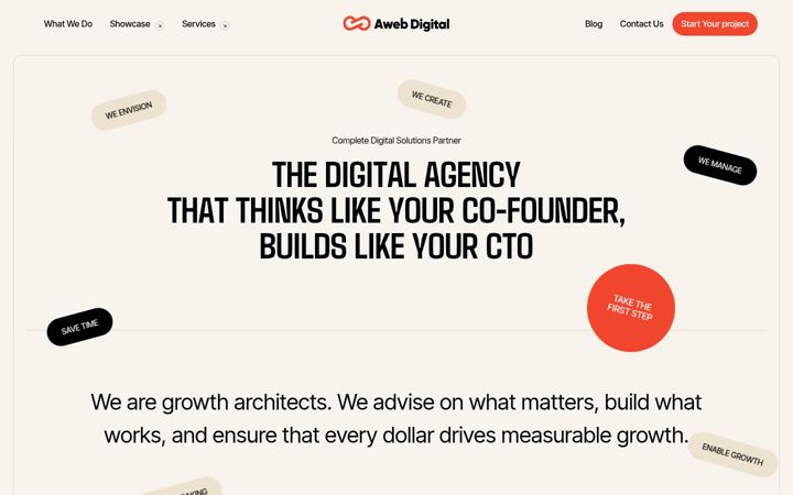 Screenshot of awebdigital.co