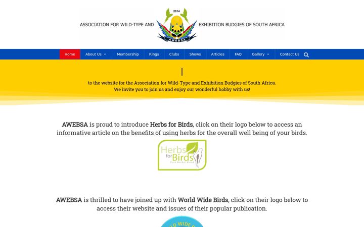 Screenshot of awebsa.com