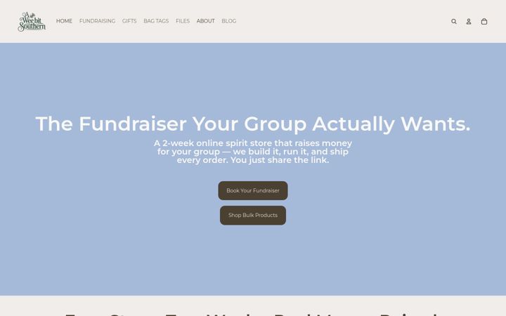 Screenshot of aweebitsouthern.com