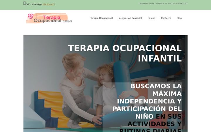 Screenshot of awenterapiaocupacional.com