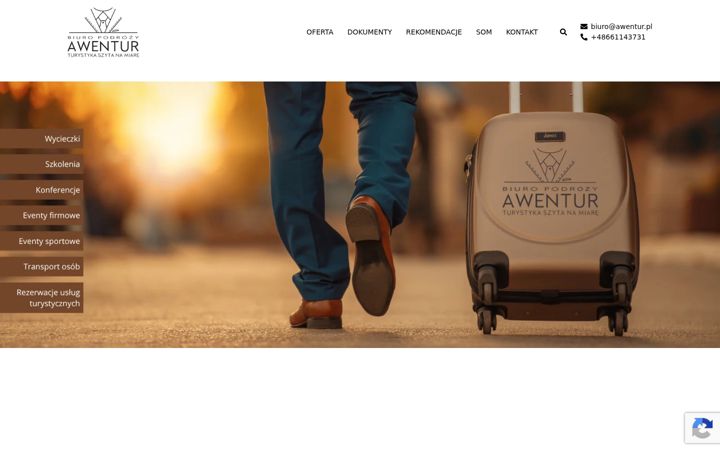 Screenshot of awentur.pl