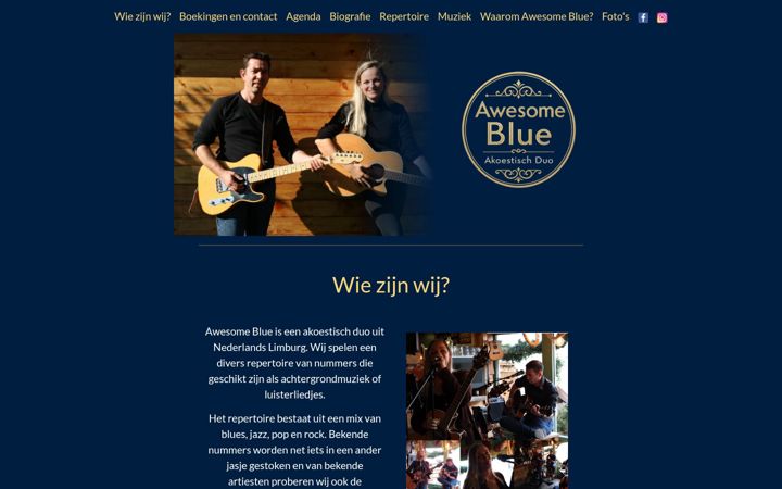 Snimka zaslona za awesomeblue.nl