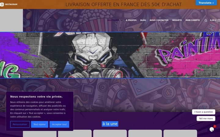 Screenshot of awesomecustomfigures.com