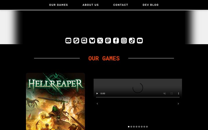 Screenshot of awesomegamesstudio.com
