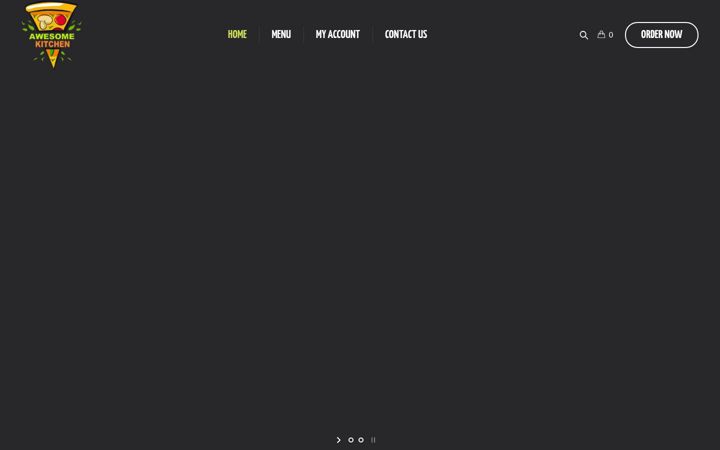 Screenshot of awesomepizza.ca