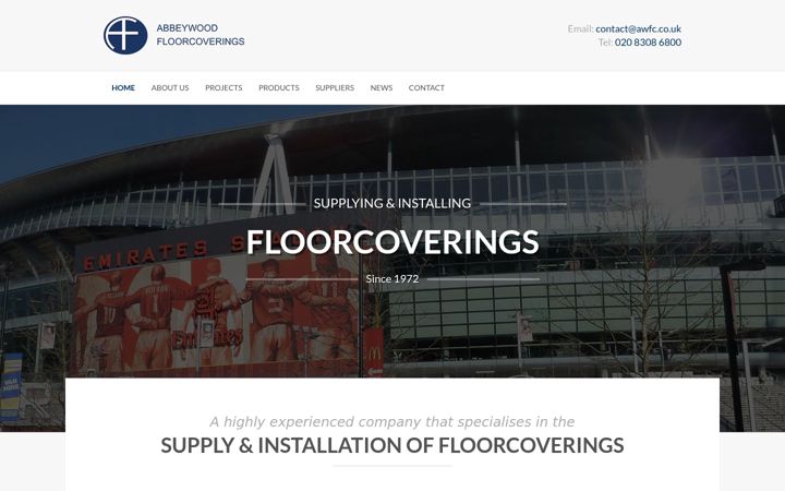 Screenshot of awfc.co.uk