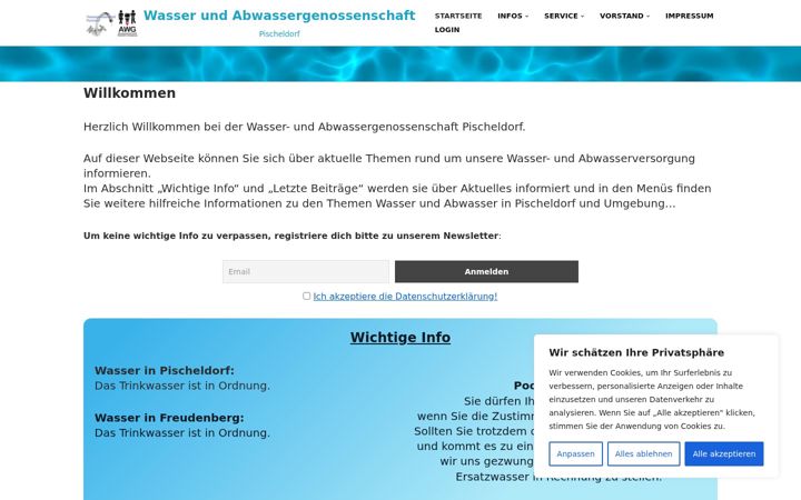 Screenshot of awg-wg-9064.at