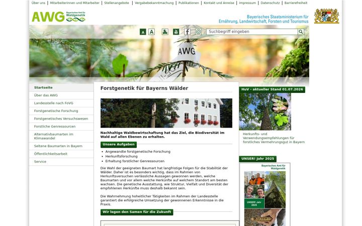 Screenshot of awg.bayern.de