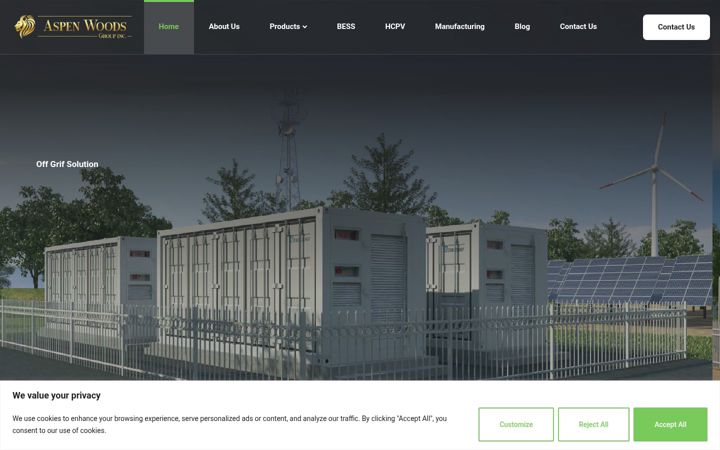 Screenshot of awgroupinc.com