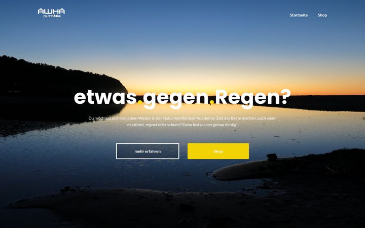 Screenshot of awha-outdoor.com